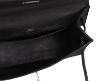 Сумка Hermès Kelly Pochette Black Doblis Suede