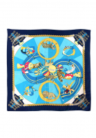 Шелковый платок Hermès Circus