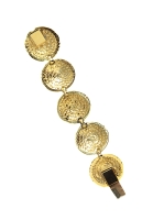 Браслет с разноцветными кристаллами