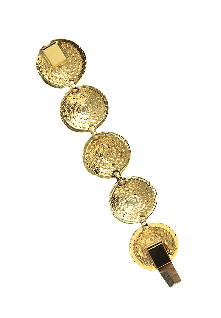 Браслет с разноцветными кристаллами