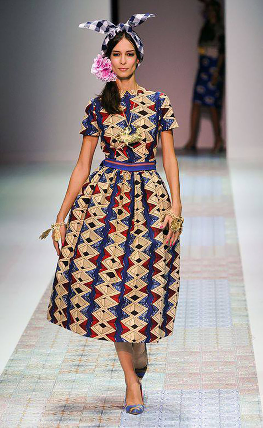 Пышное платье Stella Jean