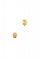 Белые клипсы Chanel