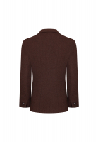 Двубортный жакет Chanel из твида