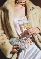 Пояс Christian Dior с овальной застежкой-логотипом