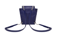 Синий рюкзак Chanel Chevron Mini Urban Spirit