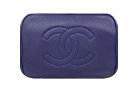 Синий рюкзак Chanel Chevron Mini Urban Spirit