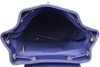 Синий рюкзак Chanel Chevron Mini Urban Spirit