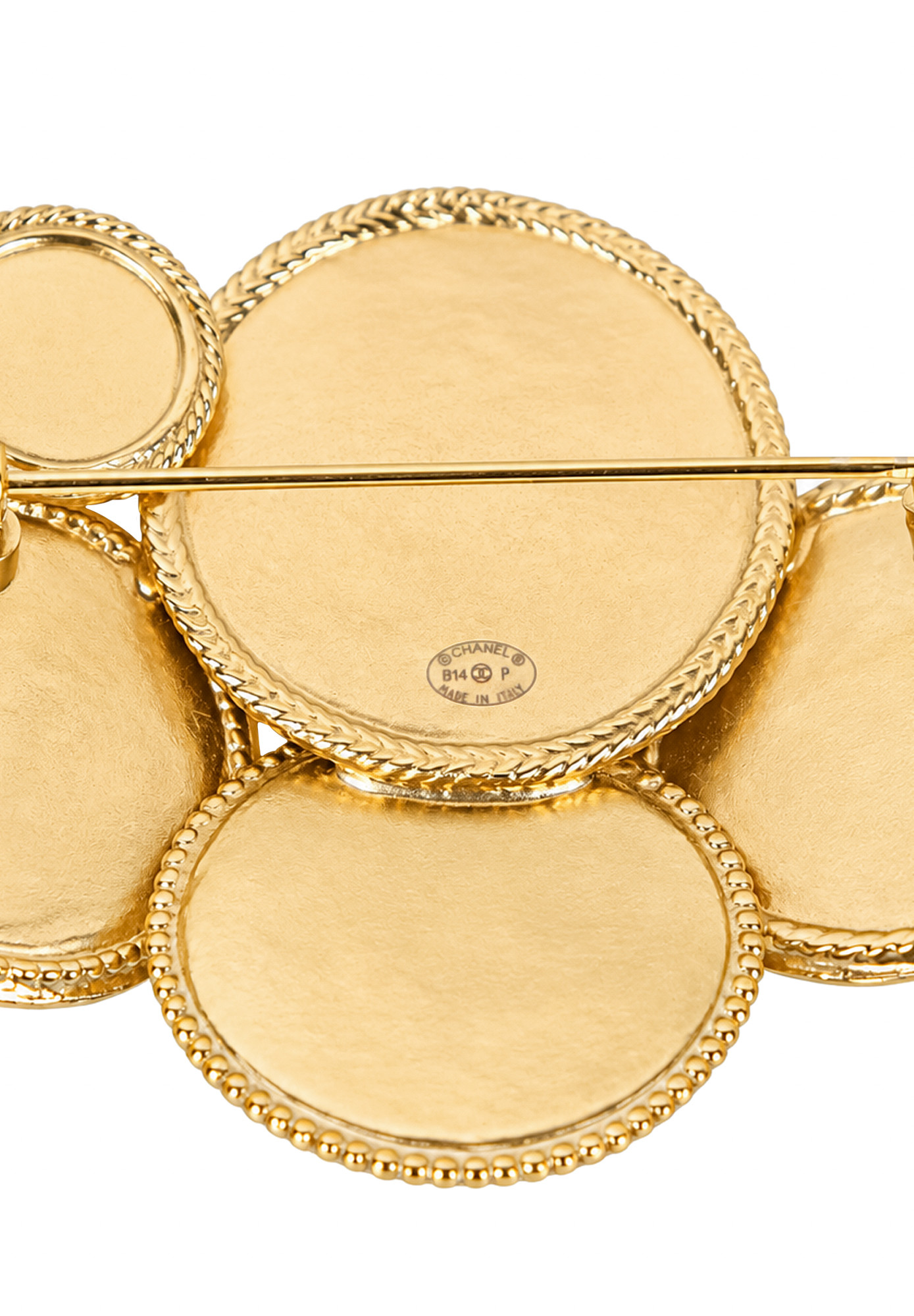 Брошь Chanel с монетами