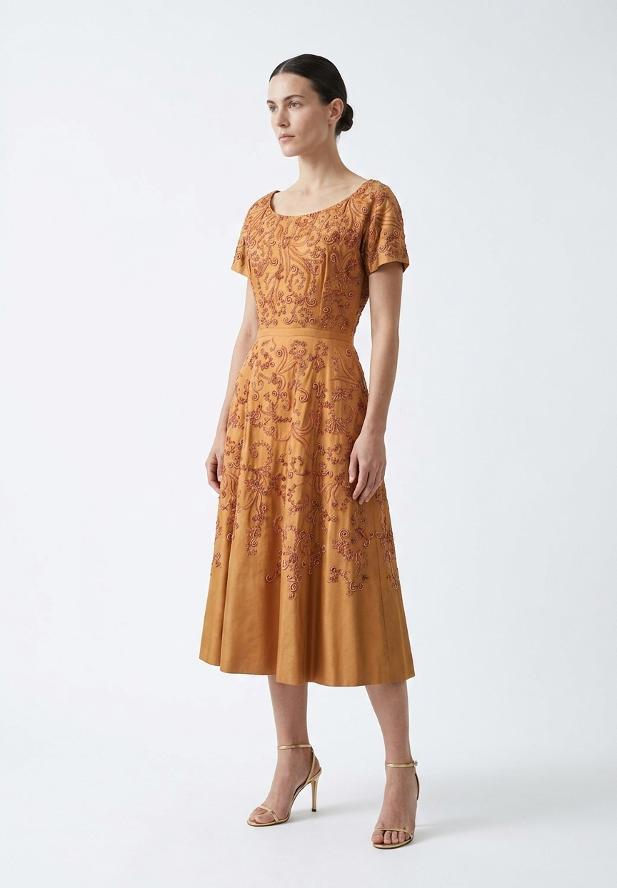 Платье Pierre Balmain haute couture с вышивкой
