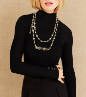 Жемчужное Колье Chanel с подвеской Сосо