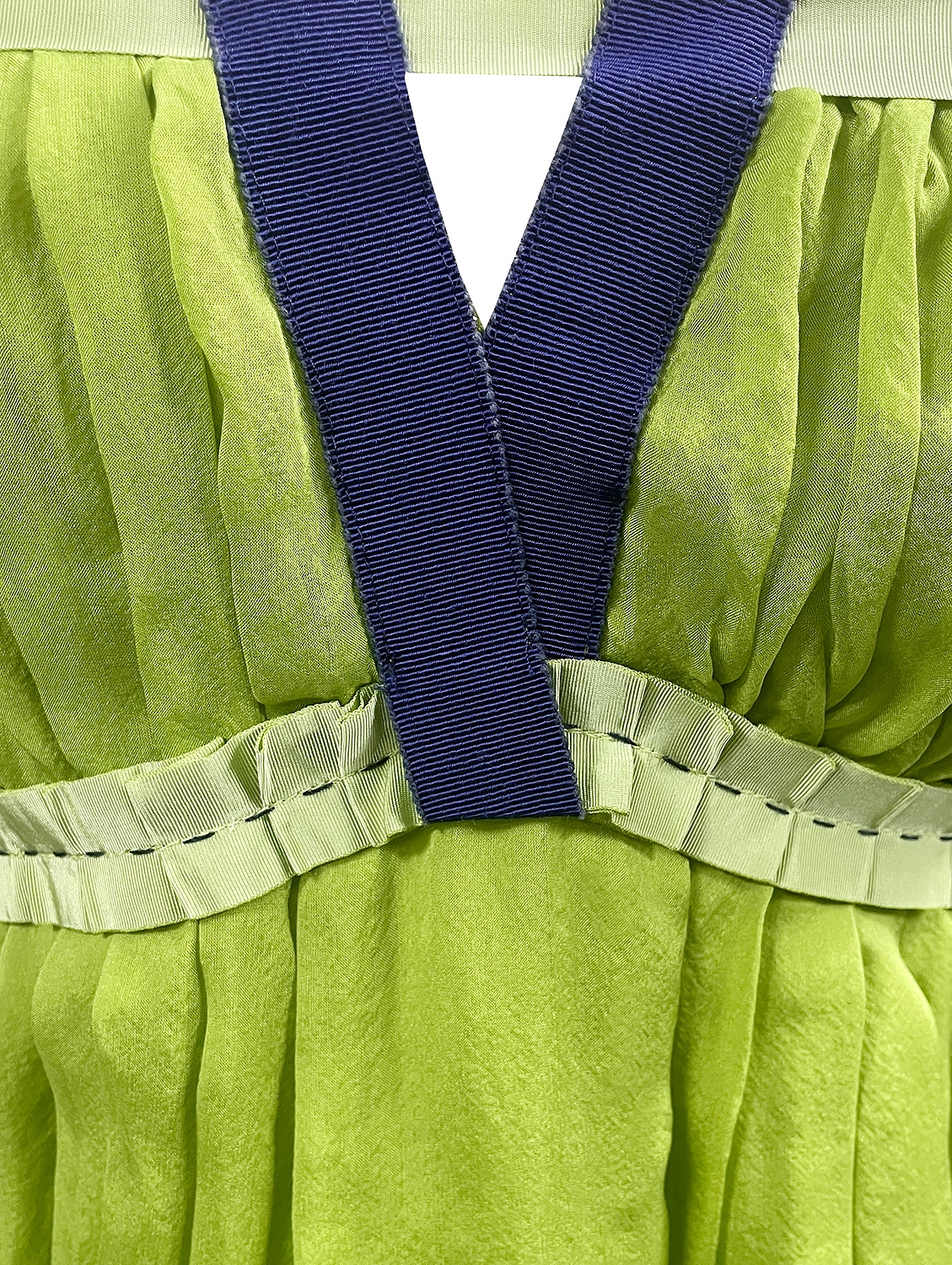 Зеленый топ Alberta Ferretti