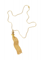 Колье Christian Dior с подвеской-кисточкой