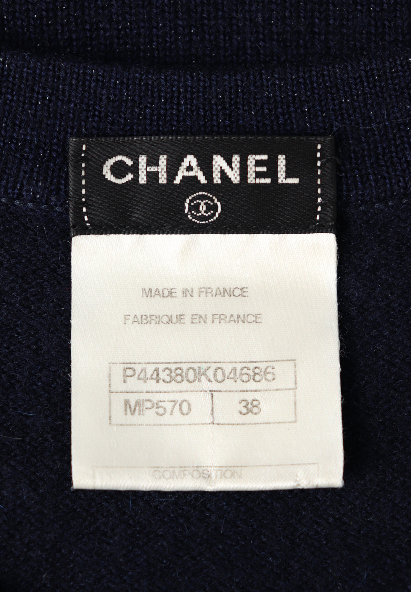 Свитер Chanel из шерсти и кашемира