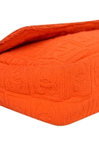 Оранжевая сумка Chanel Terry Cloth Sport Line Flap