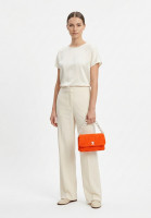 Оранжевая сумка Chanel Terry Cloth Sport Line Flap