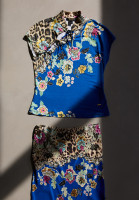 Синий комплект Roberto Cavalli