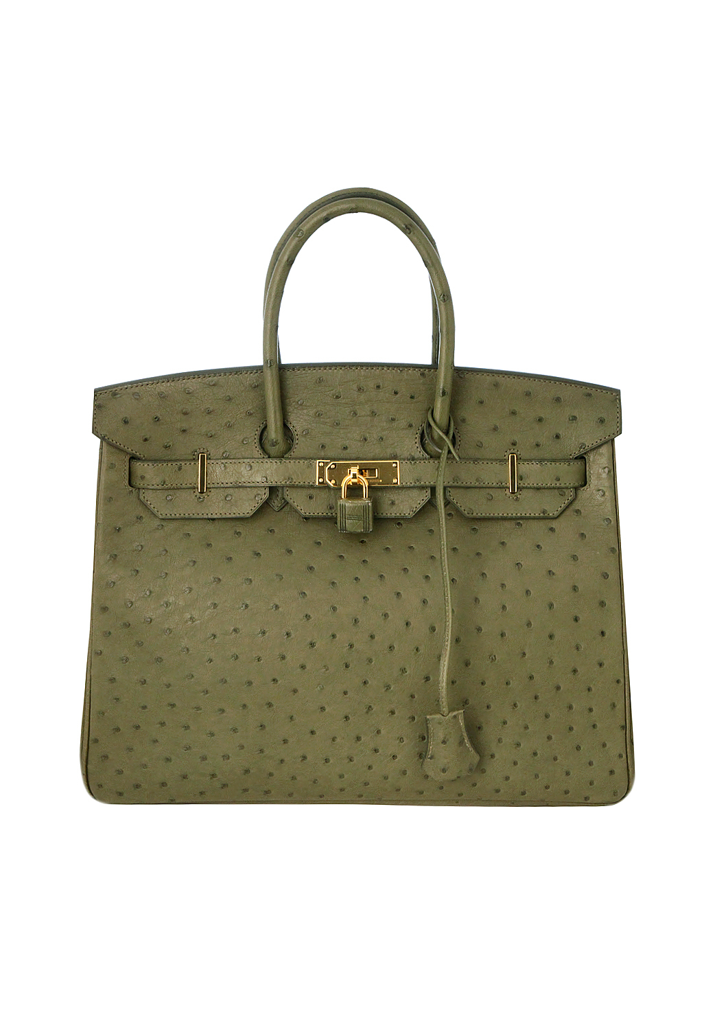 Сумка Hermès Birkin 35 из кожи страуса