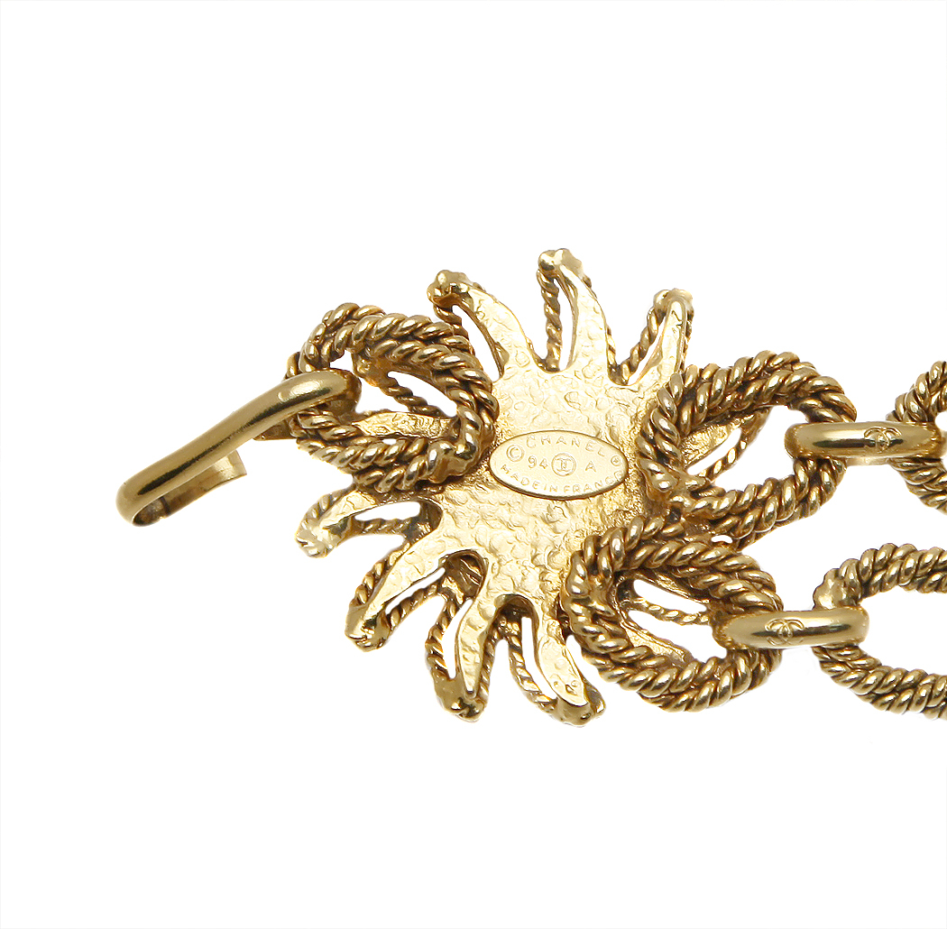 Колье-пояс Chanel с медальонами