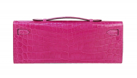 Клатч Hermès Kelly 30 Cut Rose Scheherazade Niloticus