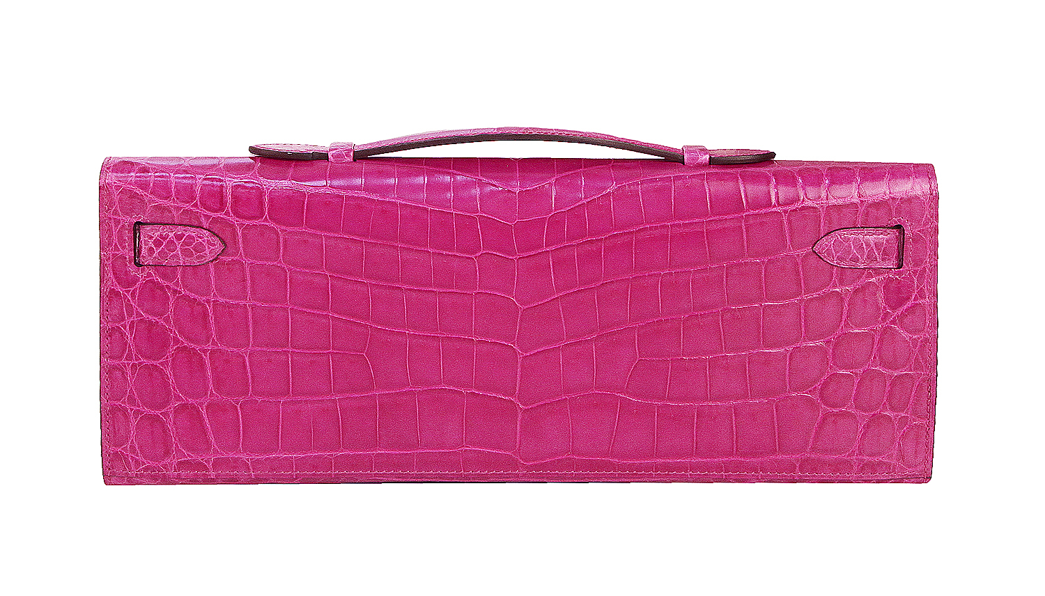 Клатч Hermès Kelly 30 Cut Rose Scheherazade Niloticus