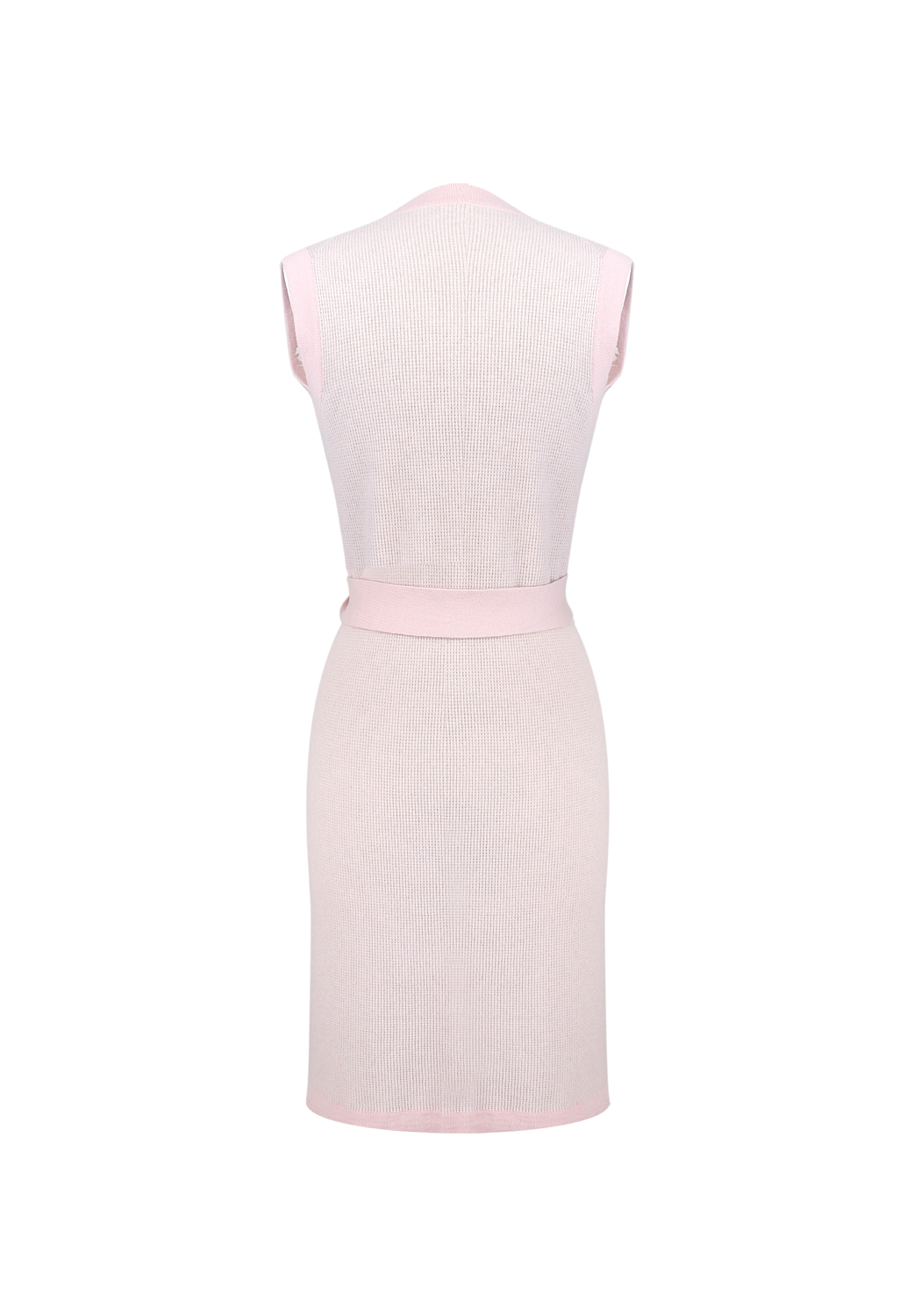 Удлиненный розовый кардиган Chanel