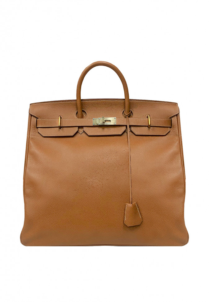 Сумка Hermès HAC Birkin 40 Gold Liegee