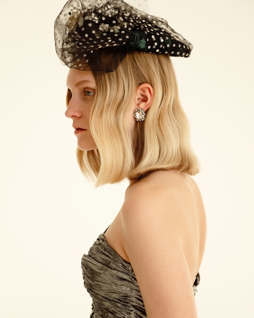 Серебристый корсет Azzaro