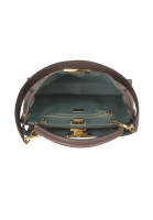 Коричневая сумка Fendi Peekaboo