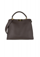 Коричневая сумка Fendi Peekaboo