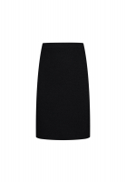 Черная юбка Chanel из твида