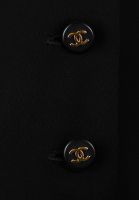 Черная юбка-миди Chanel