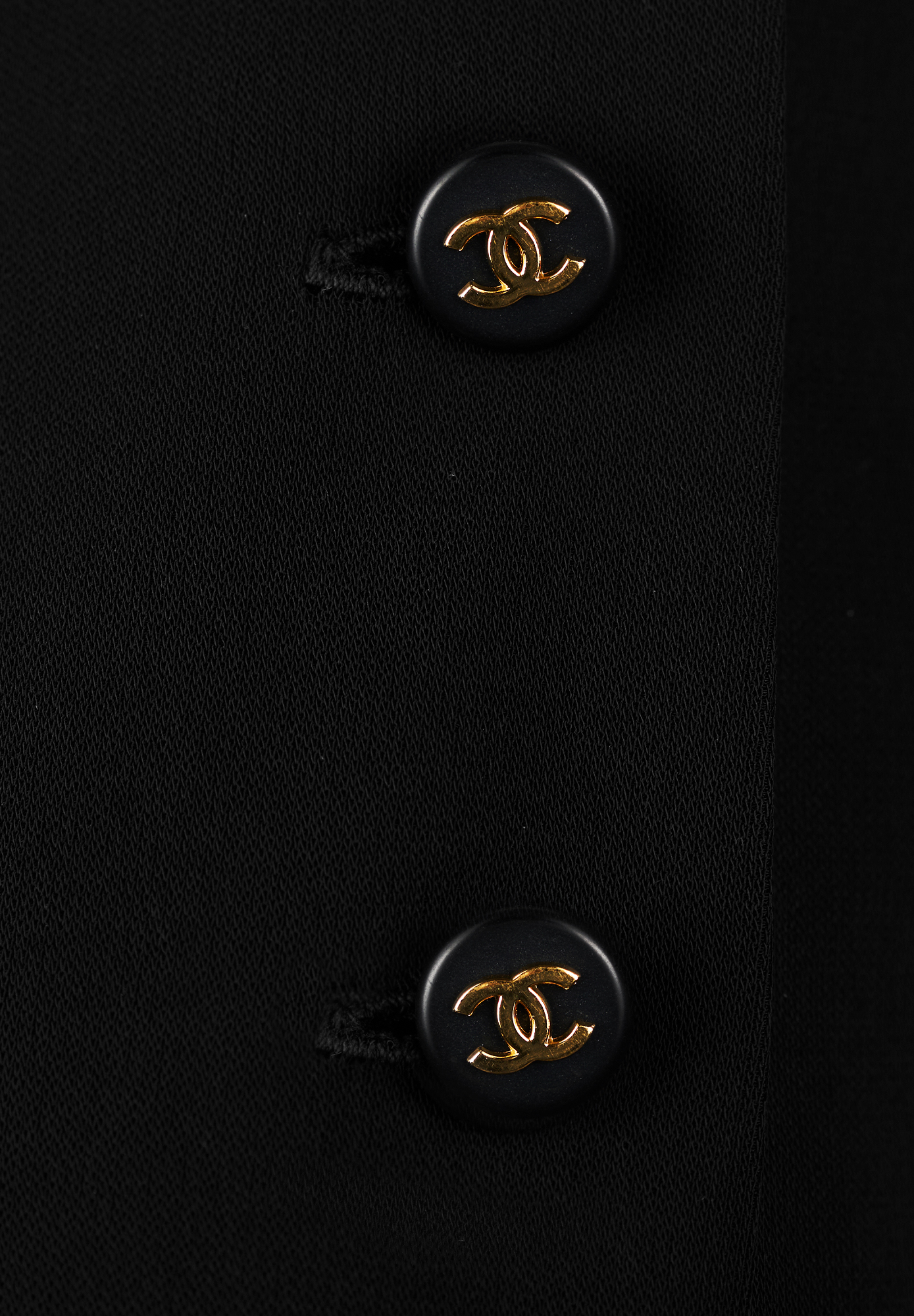 Черная юбка-миди Chanel