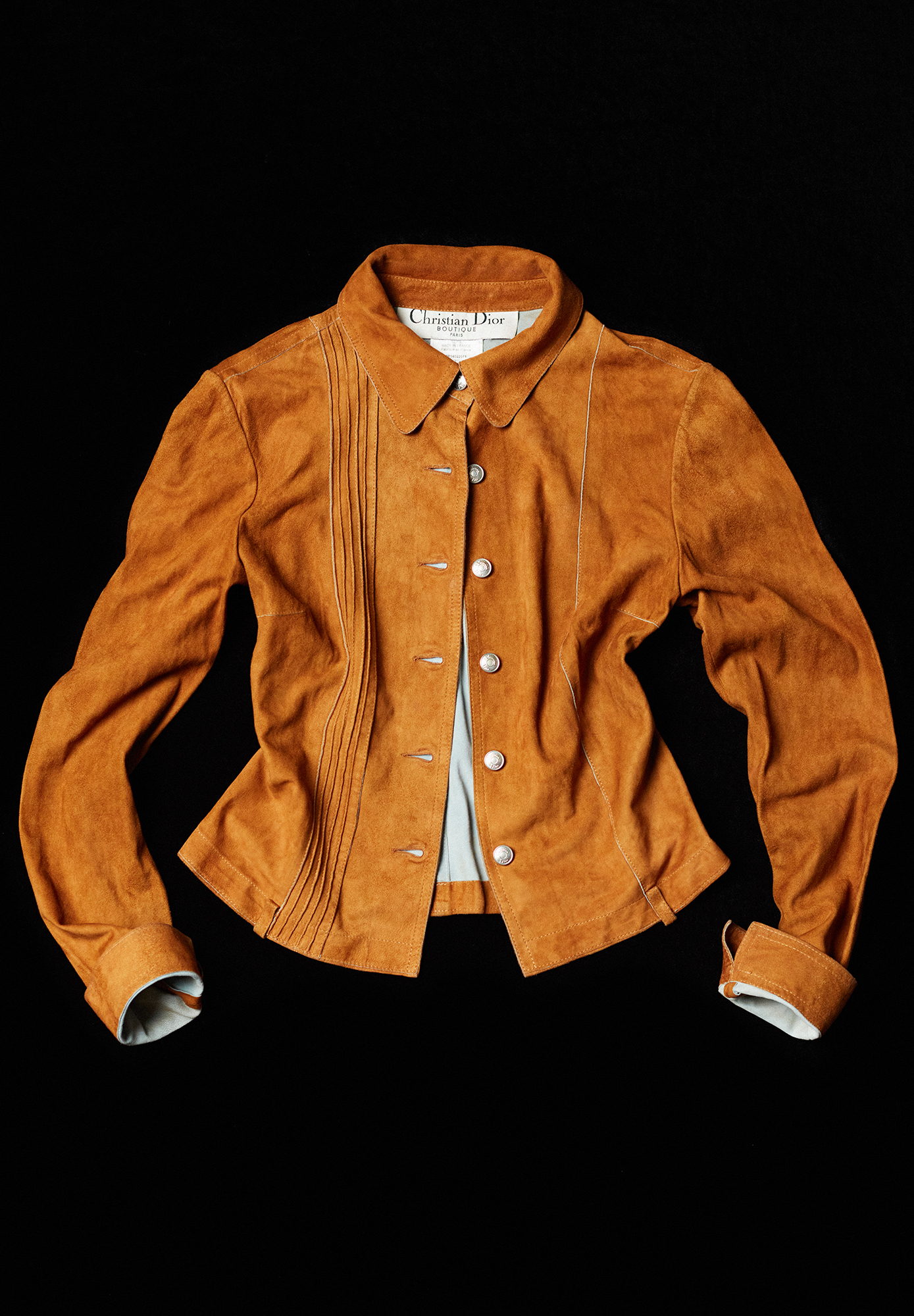 Замшевая рубашка Christian Dior