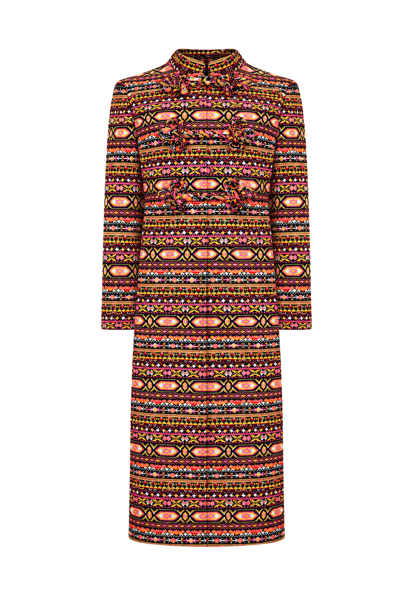 Разноцветное пальто Valentino