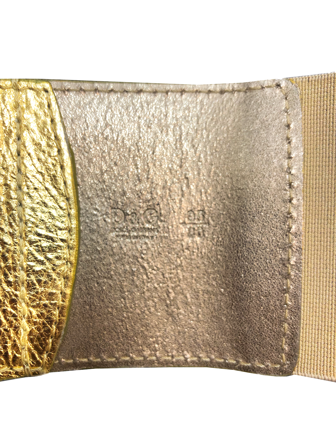 Золотистый ремень Dolce&Gabbana