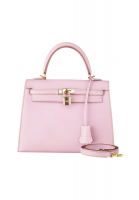 Cумка Hermès Kelly 25 Lilac Box Nepal