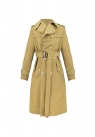 Бежевый тренч Balenciaga