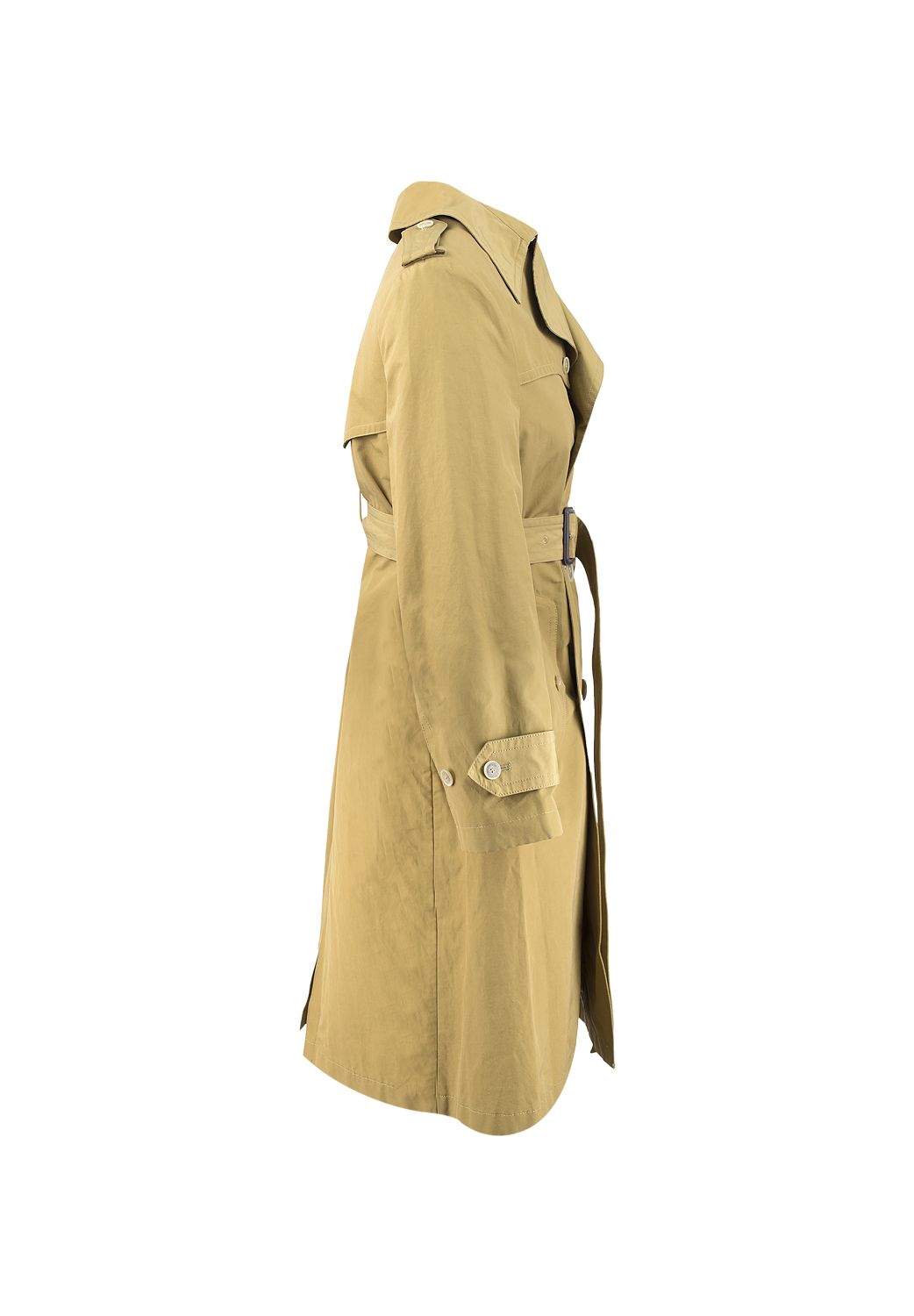 Бежевый тренч Balenciaga