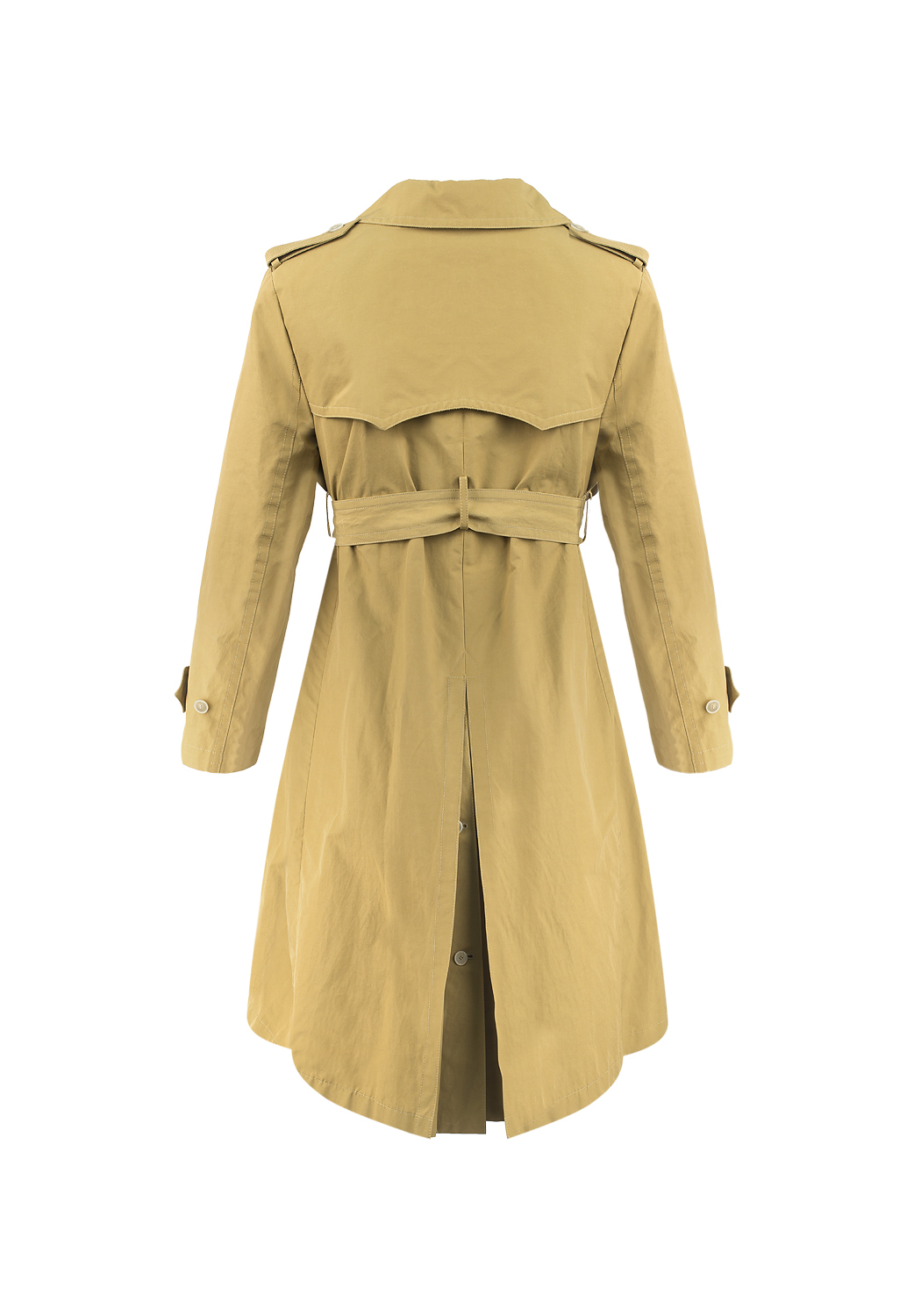 Бежевый тренч Balenciaga