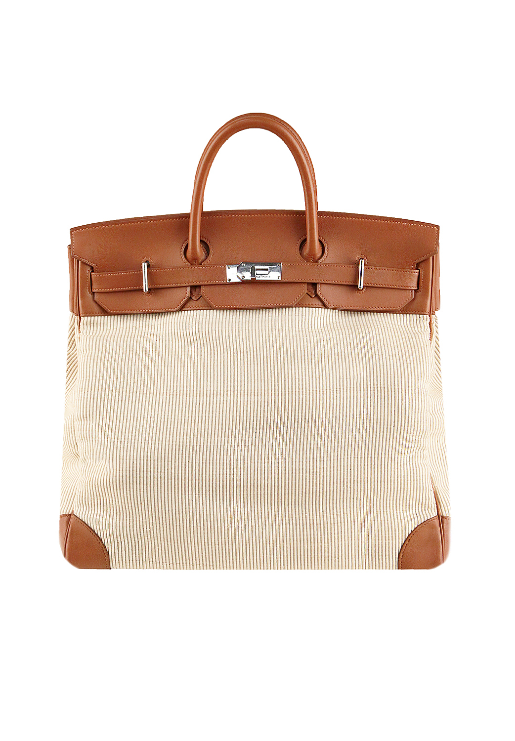 Сумка Hermès HAC Birkin 45 Naturel Barenia Crinoline