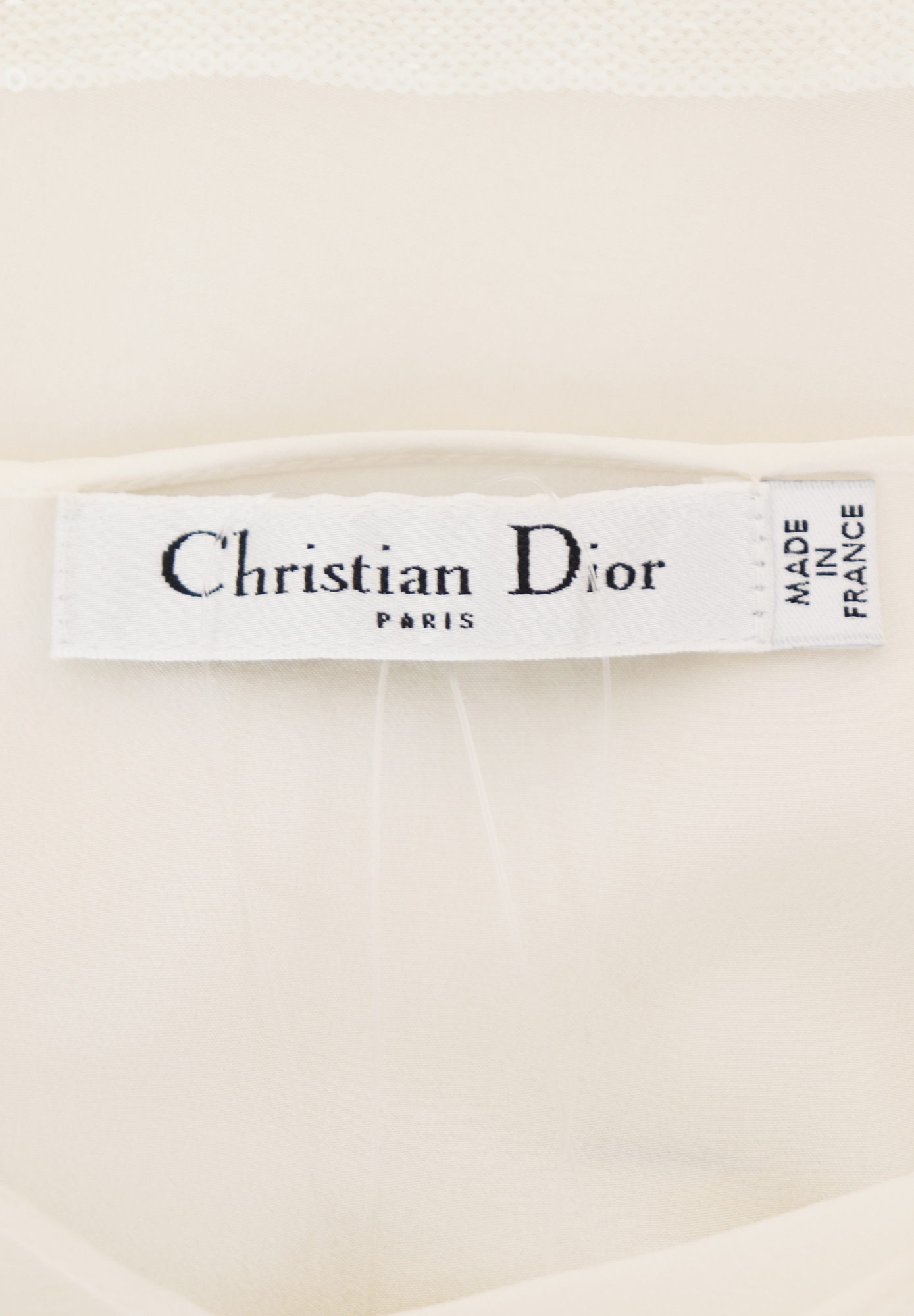 Коктейльное платье Christian Dior с пайетками