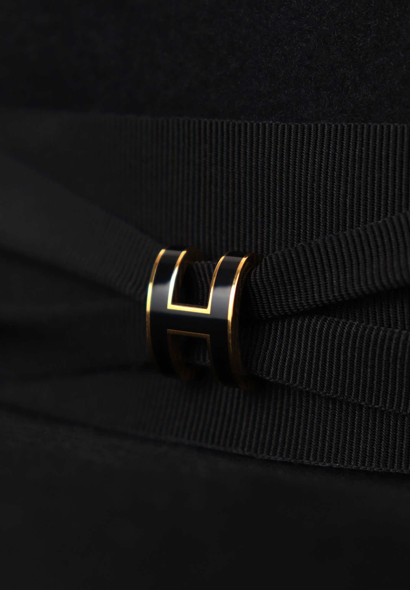 Черная шляпа Hermès