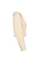 Укороченный жакет Chanel из мягкой шерсти