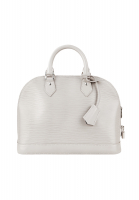 Серая сумка Louis Vuitton Alma PM Epi