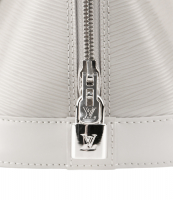 Серая сумка Louis Vuitton Alma PM Epi