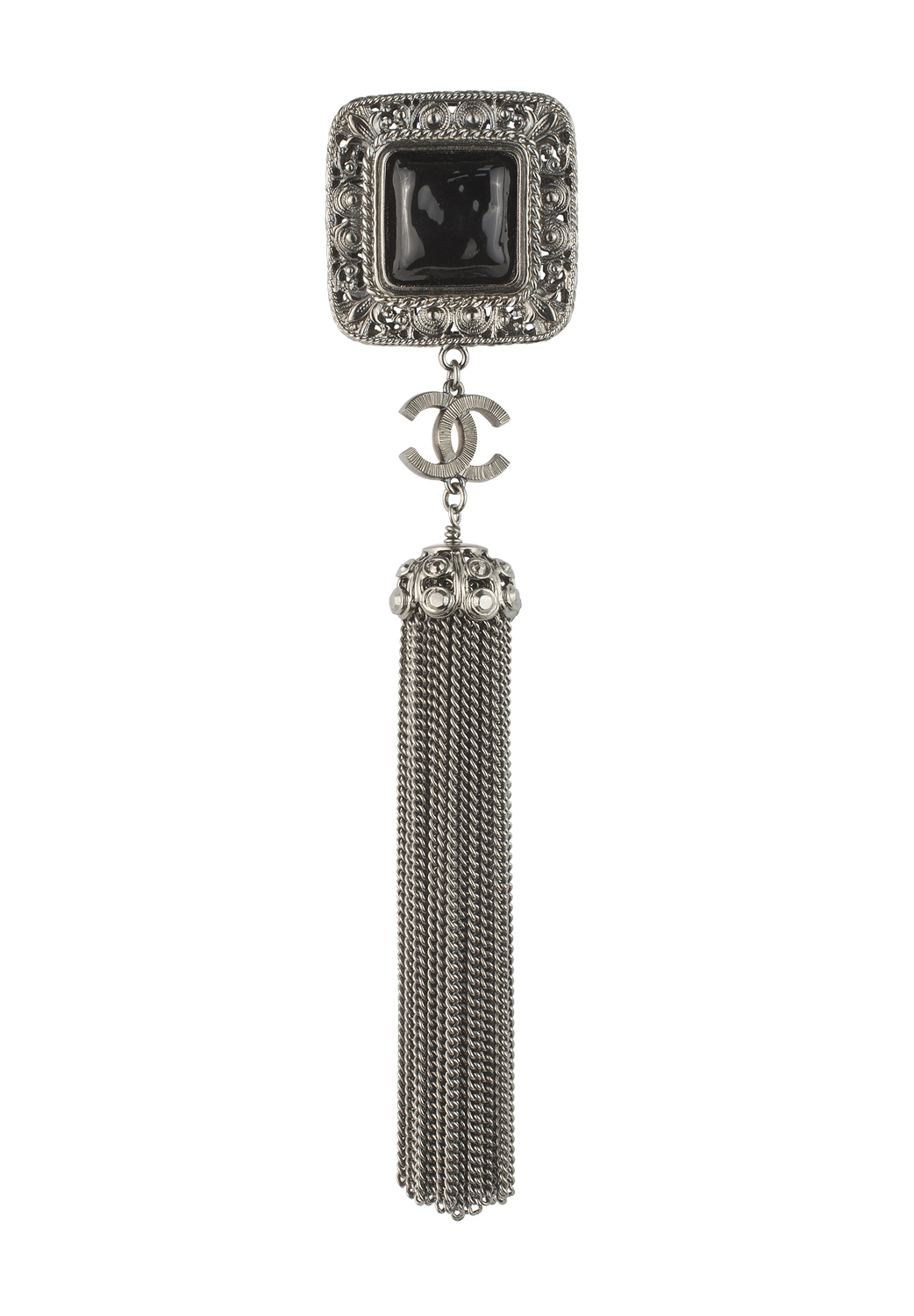 Брошь Chanel  с кисточкой