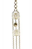 Золотистый винтажный пояс