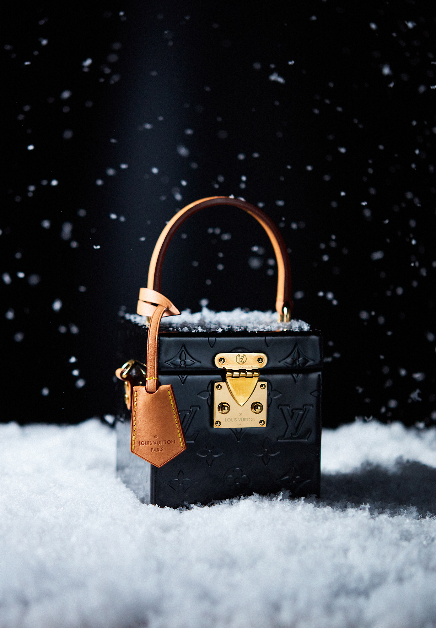 Черная сумка Louis Vuitton Bleecker Box