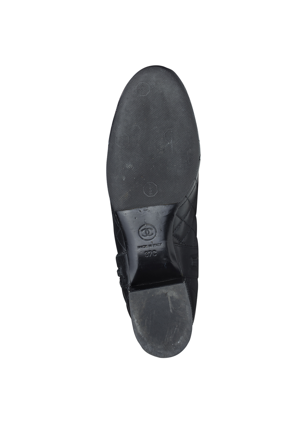 Стеганые ботильоны Chanel