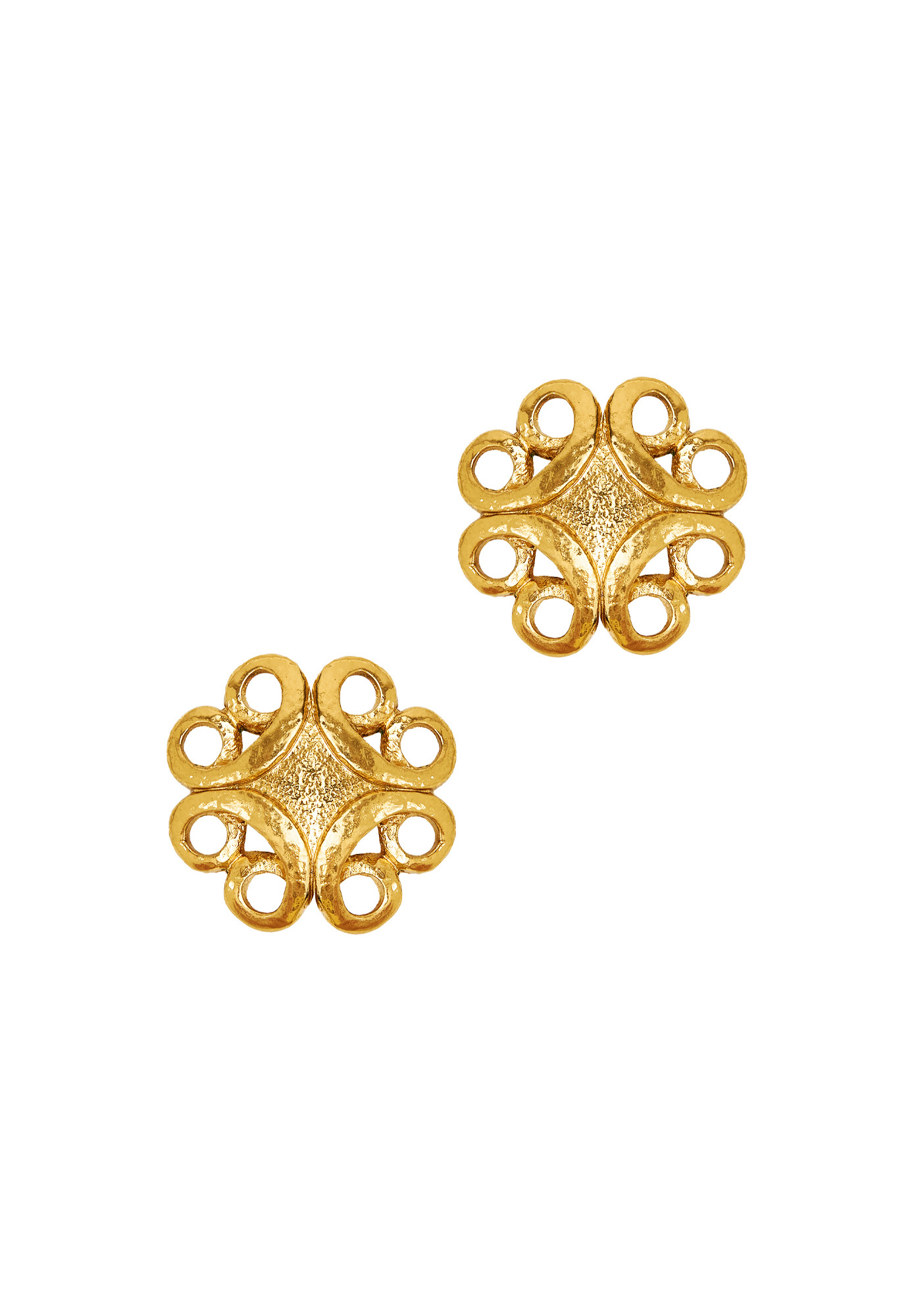 Винтажные клипсы Yves Saint Laurent 